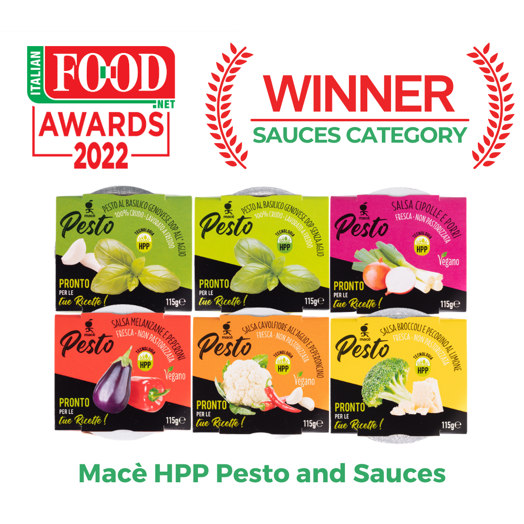 Les pestos et sauces HPF de Mac ont remport le prix du meilleur produit innovant dans la catgorie des sauces 
