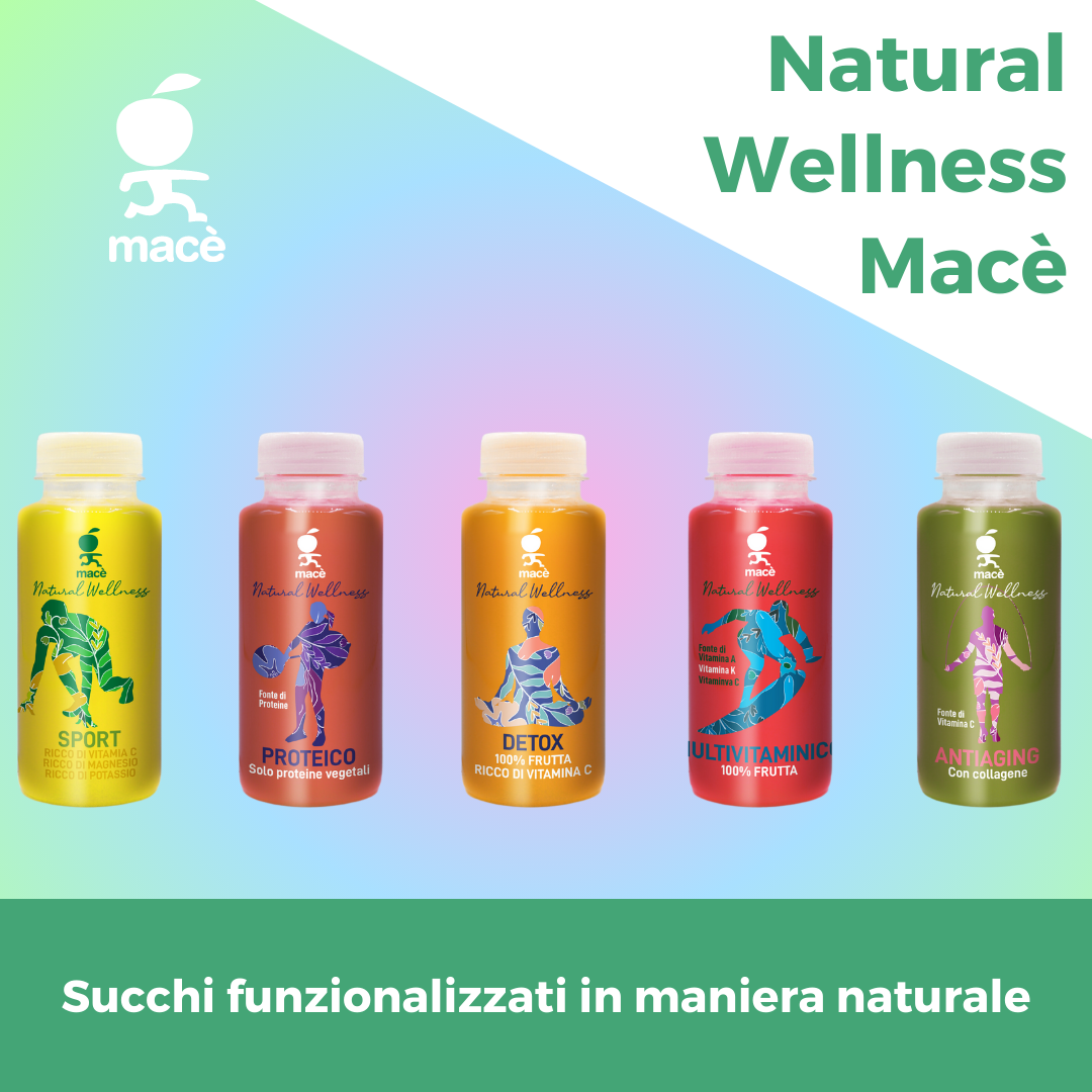 la nuova linea di succhi di frutta estratti freschi e bevande HPP di Mac Natural Wellness