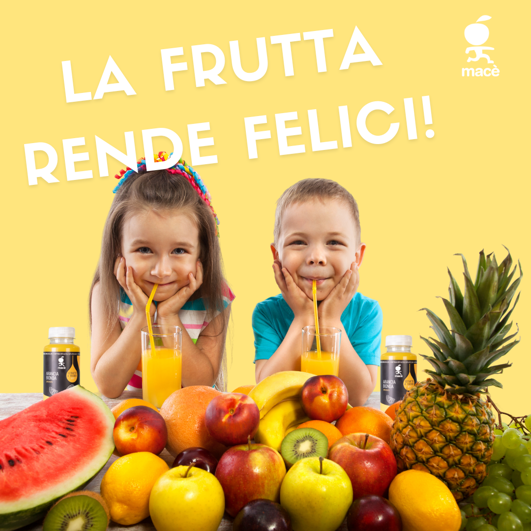 mangiare frutta abitualmente rende felici