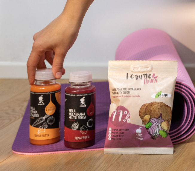 Macè product are perfect as snacks after sport