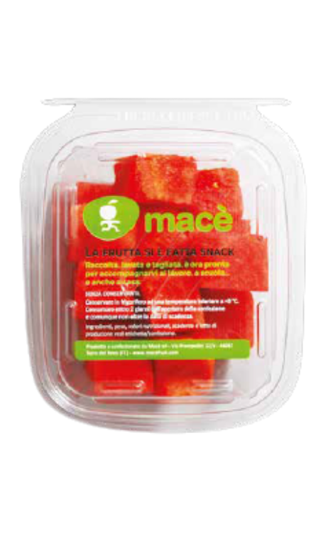 Salade de fruits Mace de pastque en ds prte  consommer