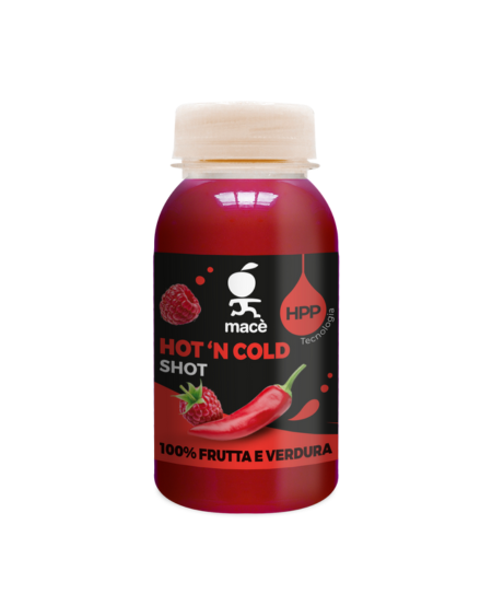 estratto di frutta con lampone e peperoncino