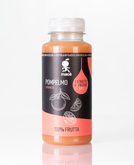 freshly squeezed grapefruit juice cold-pressed and treated under high pressure hpp