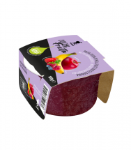 Crme de fruits Mace avec pomme, fruits rouges et banane. Sans sucre ajout. Traitement haute pression hpf