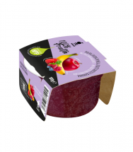 Mace fruit cream with apple, red fruits and banana. No added sugar. Treated under high pressure hpp