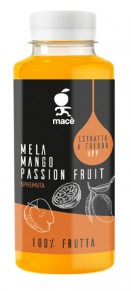 Mela, mango, passion fruit