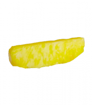 stick d'ananas pelé prêt à être mangé