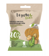 Legume Thins de pois chiches, basilic, poivre noir et citron de Mace